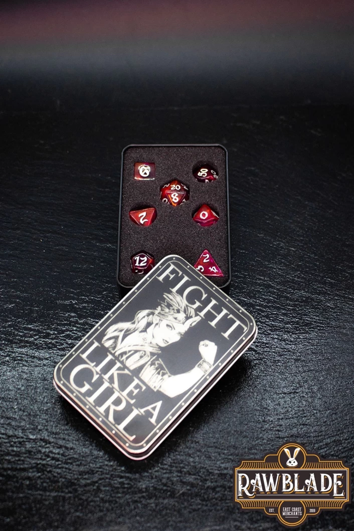 Dice Can Set - Fight Like a Girl