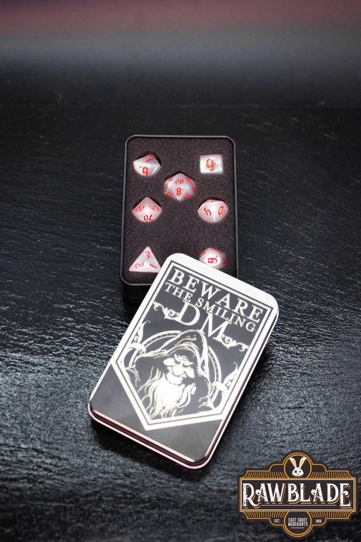 Dice Can Set - Smiling DM