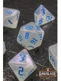 Gothic Iridiscent Dice Set - Mystic Frost