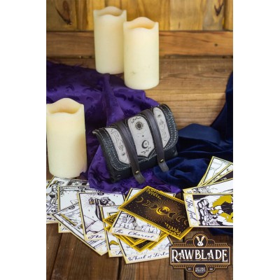 Pochette de cartes de tarot incantation - Noir