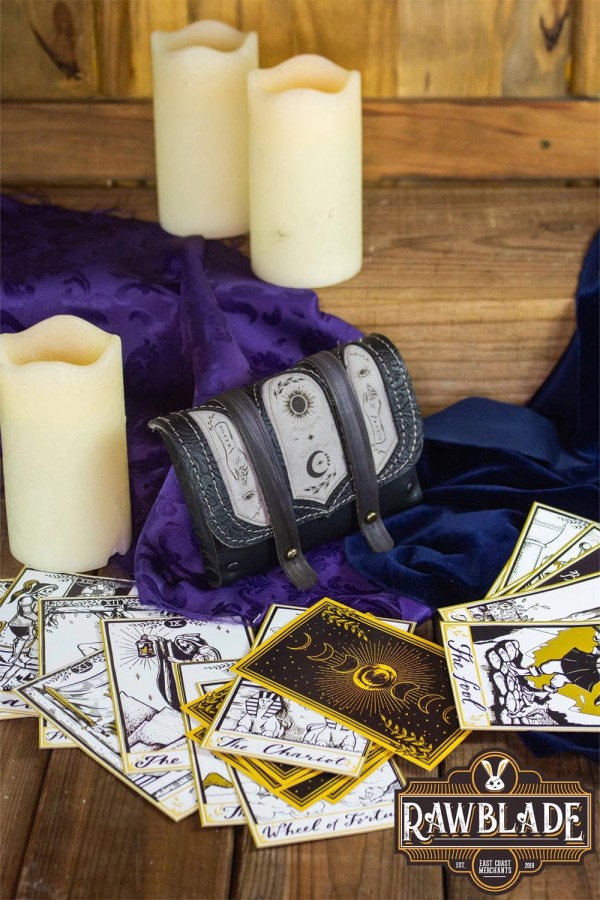 Påse för Incantation Tarot-kort - Svart