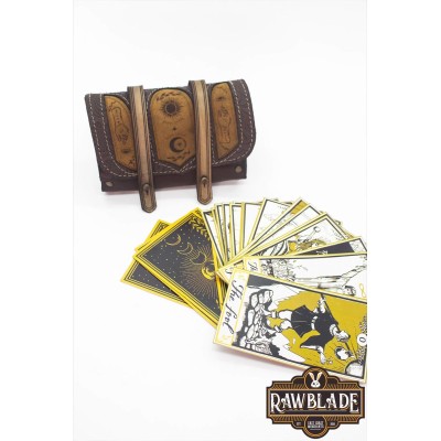 Cartes de tarot incantation Pochette - Brown
