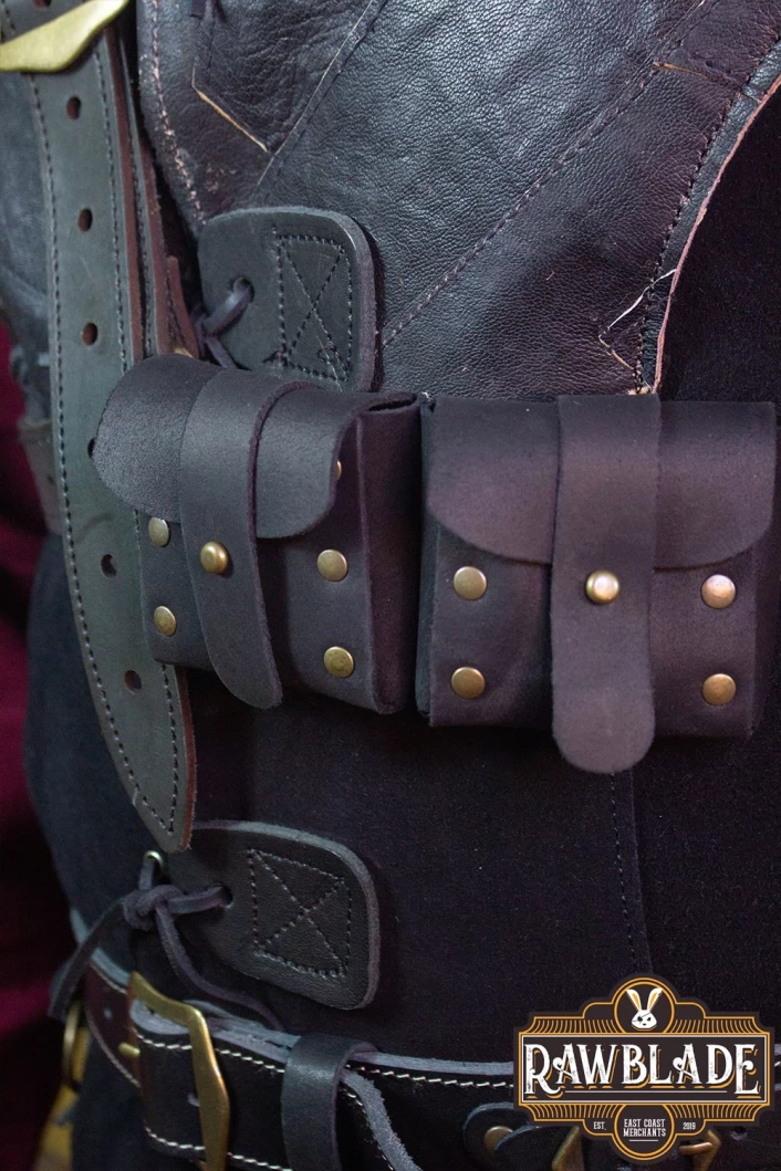 Rogue Harnes with Pouches - Black
