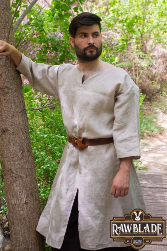 Lukas Linen Tunic - Beige