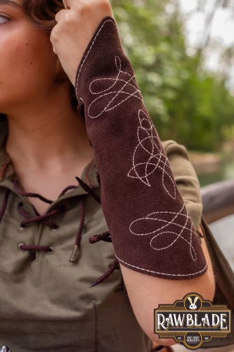Vryla Premium bracers - Brown
