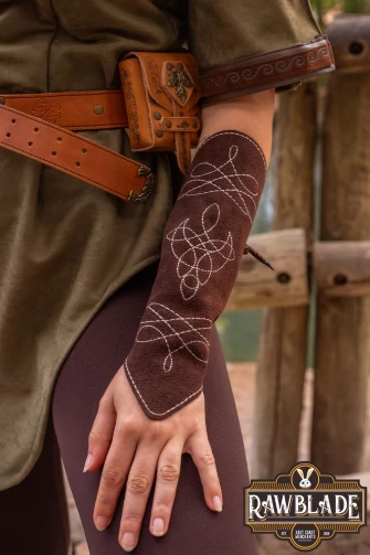 Vryla Premium bracers - Brown