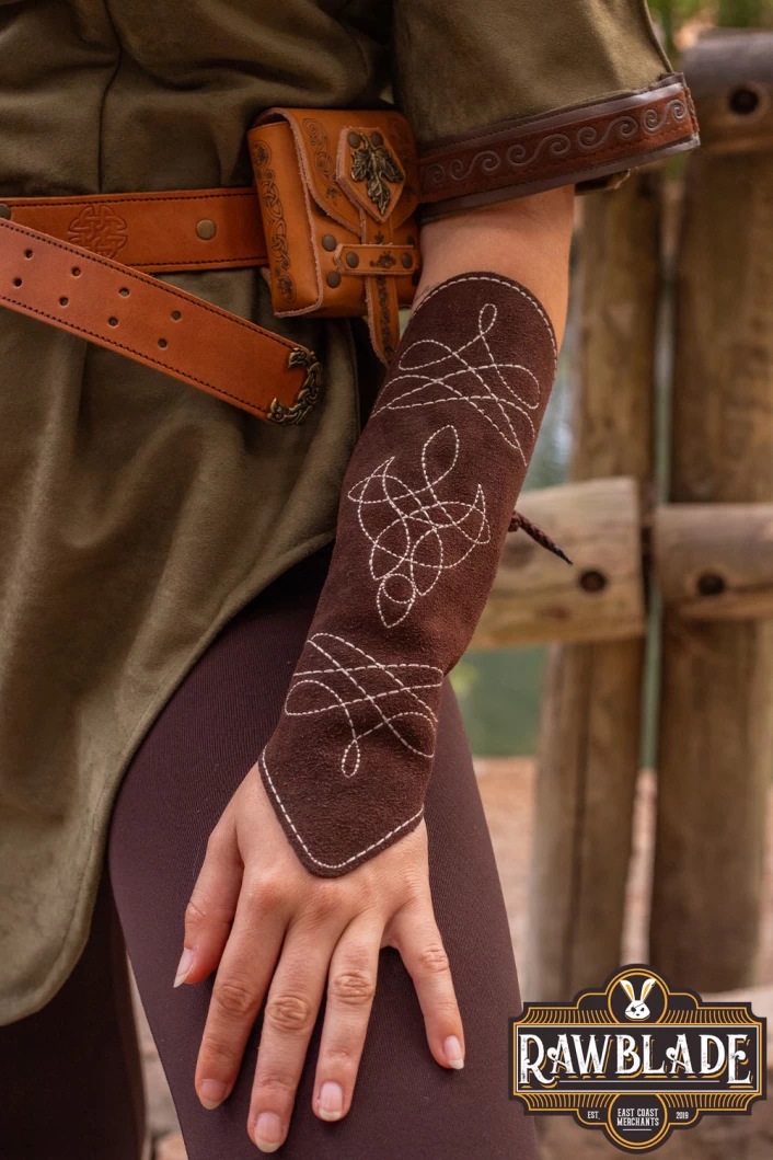 Vryla Premium bracers - Brown
