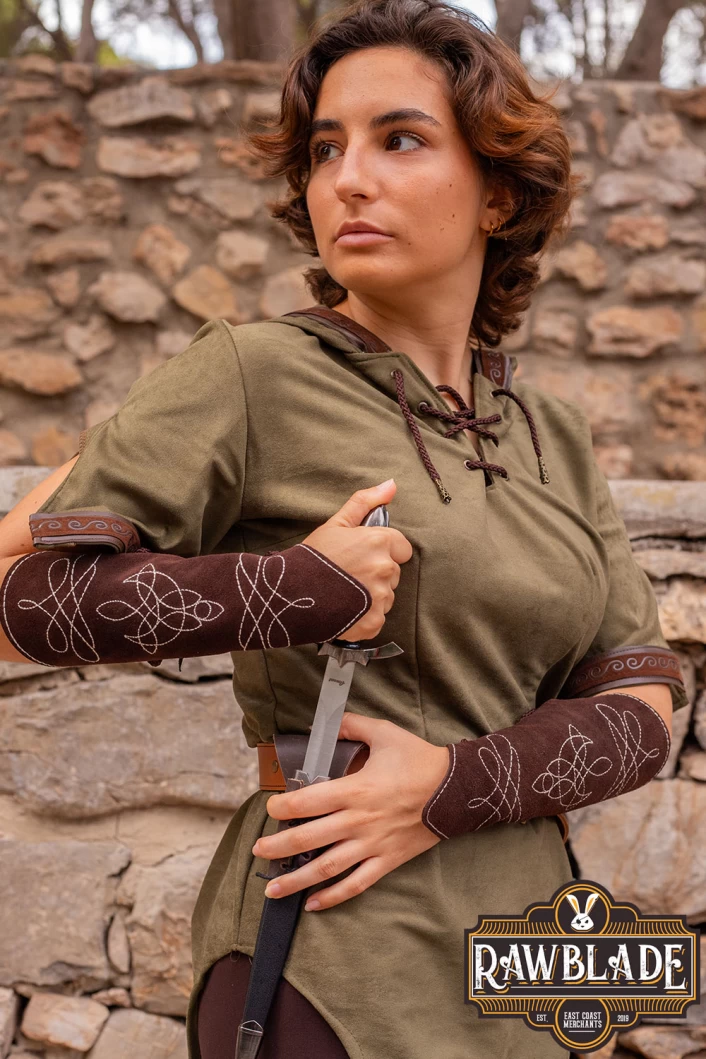 Vryla Premium bracers - Brown