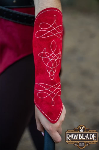 Vryla Premium bracers - Red