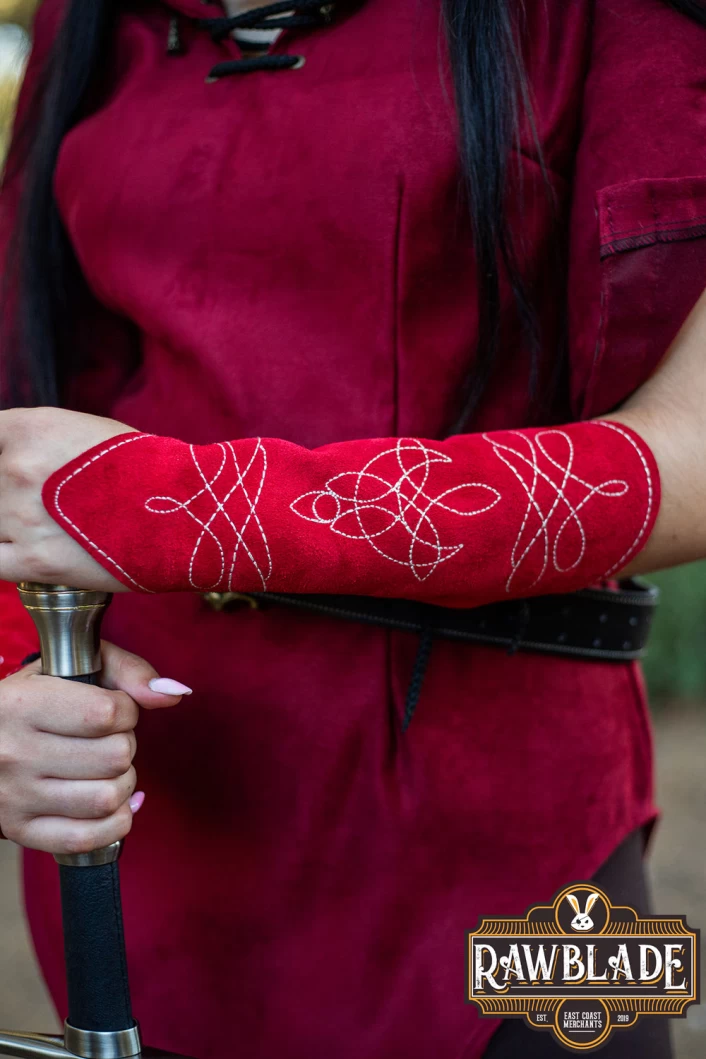 Vryla Premium bracers - Red
