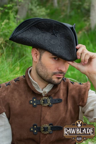 Jack Rackham Deluxe Hat - Black