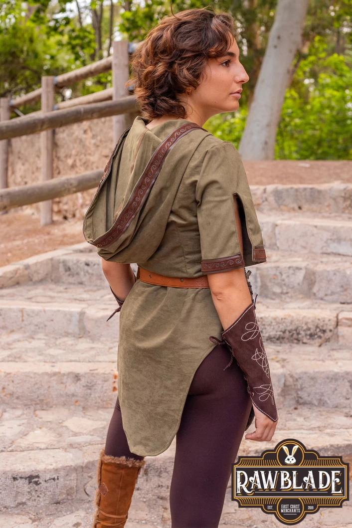 Briannan Ranger Tunic Suede - Green