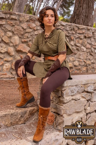 Briannan Ranger Tunic Suede - Green
