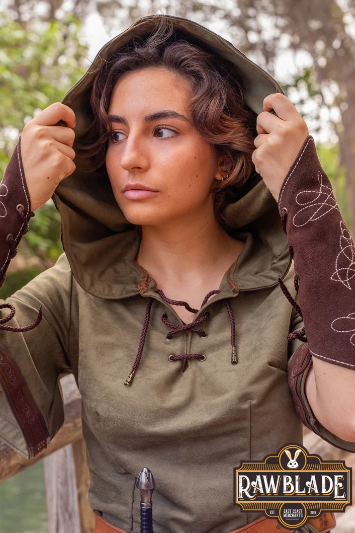 Briannan Ranger Tunic Suede - Green