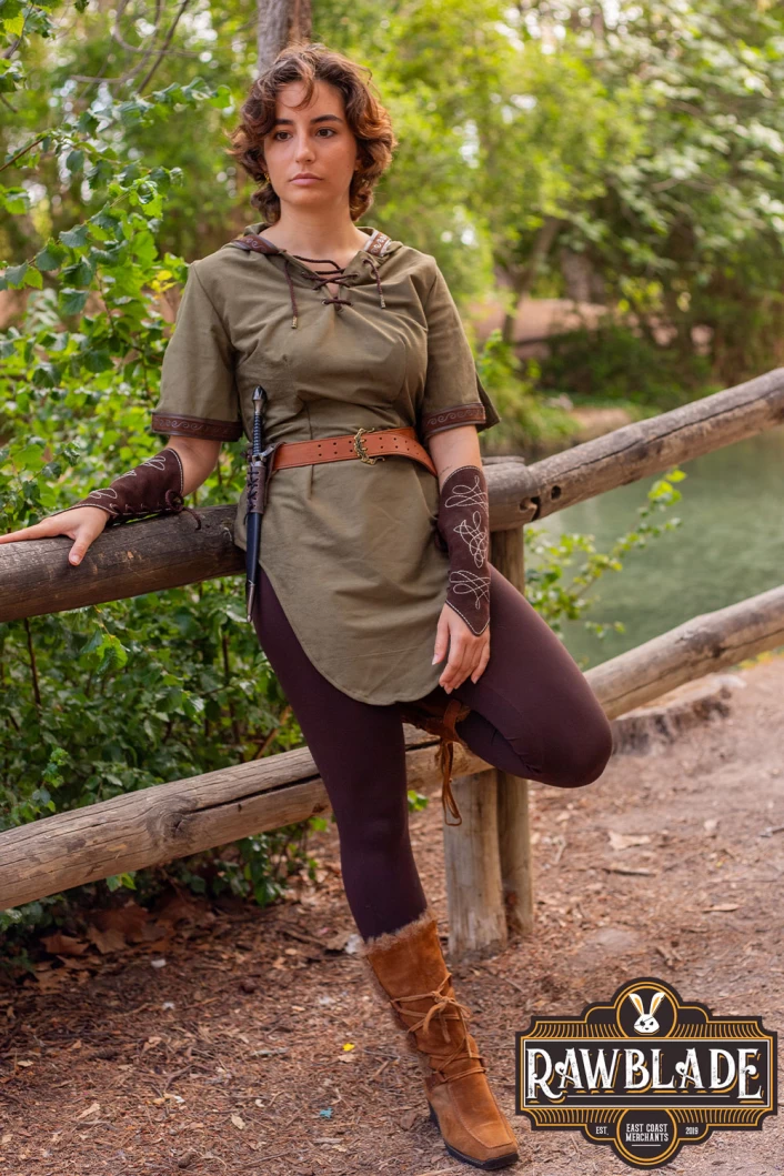 Briannan Ranger Tunic Suede - Green