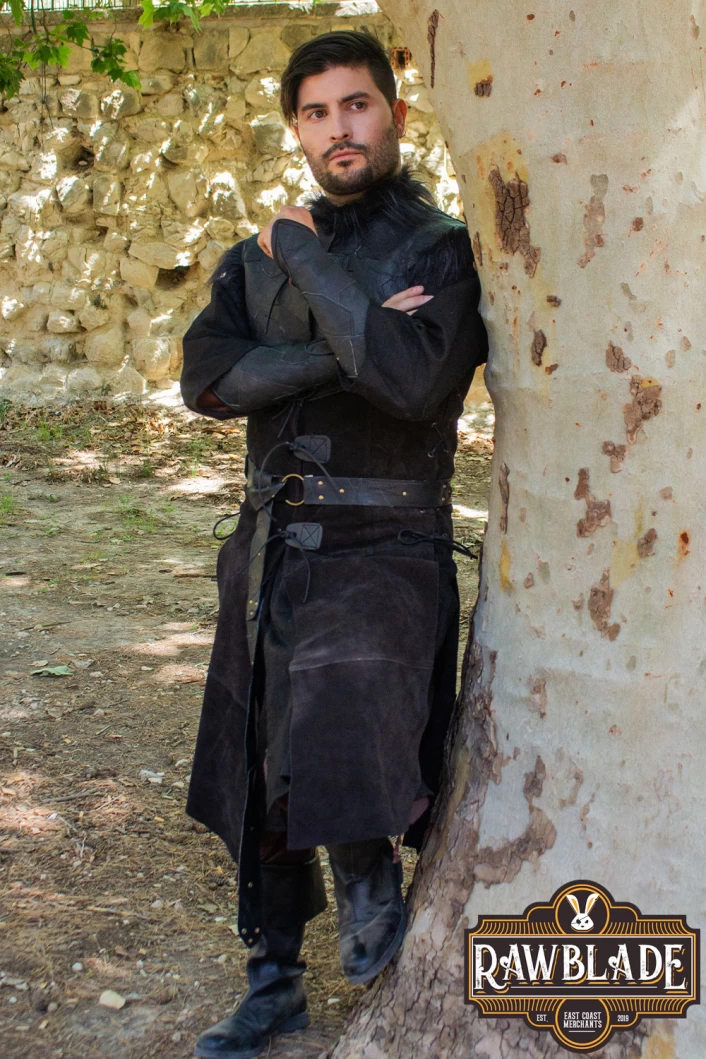 Raven Leather Jerkin