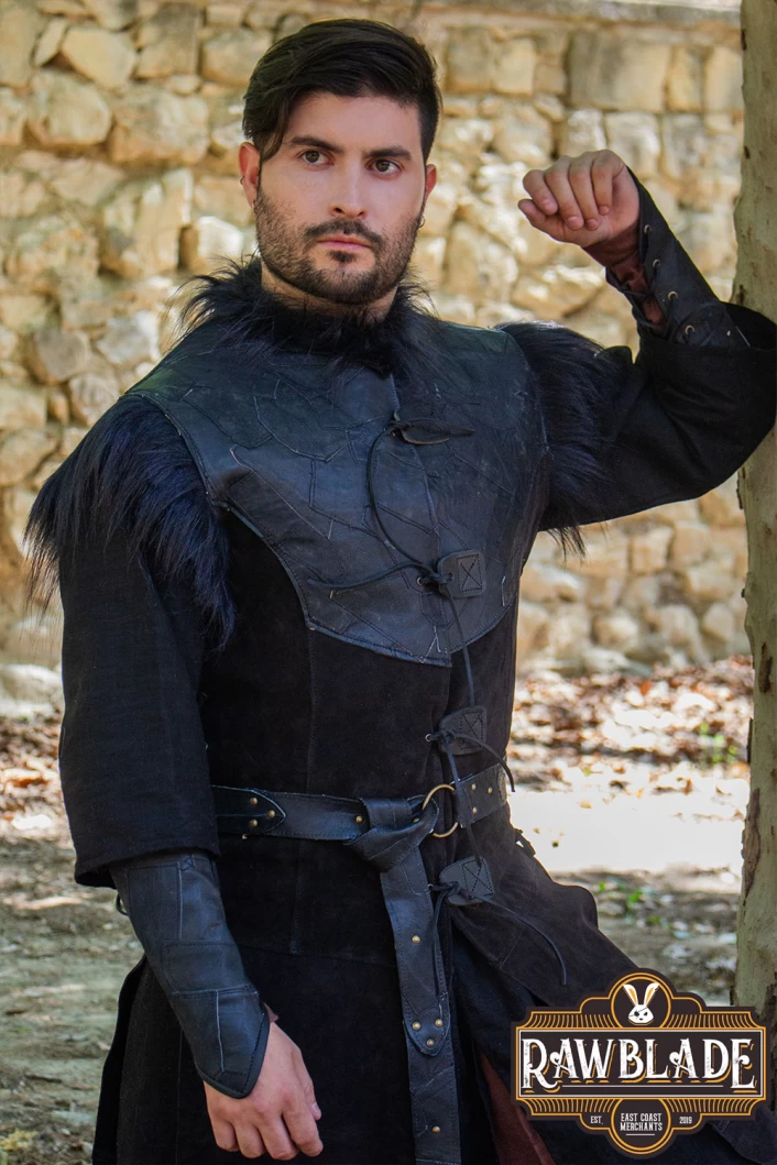 Raven Leather Jerkin