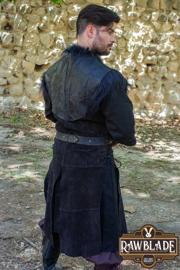 Raven Leather Jerkin