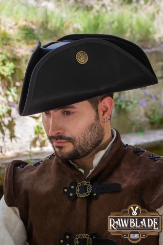 Three Doublons Tricorne - Black