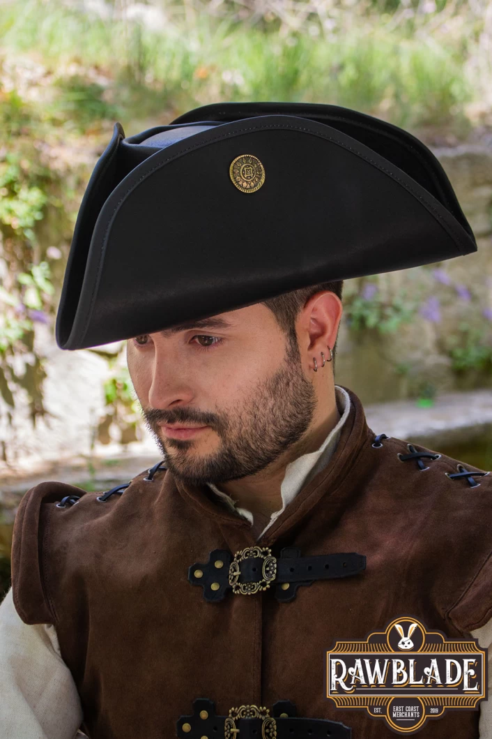 Three Doublons Tricorne - Black