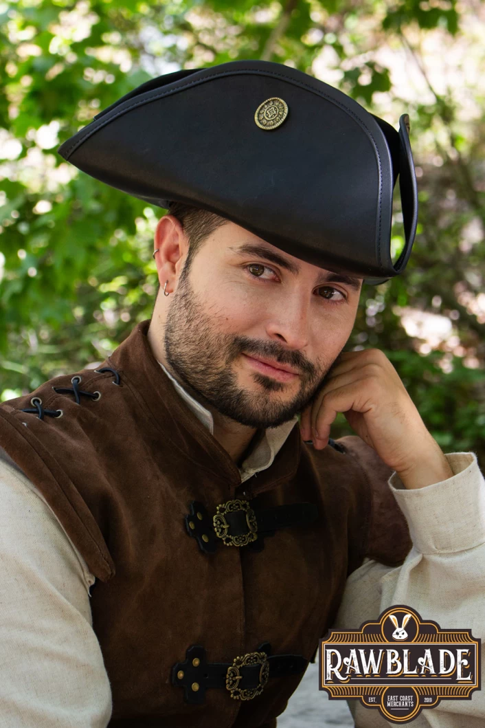 Three Doublons Tricorne - Black