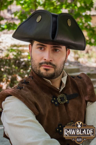 Three Doublons Tricorne - Black