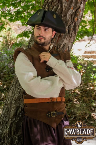 Three Doublons Tricorne - Black