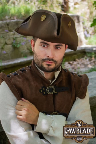 Three Doublons Tricorne - Brown