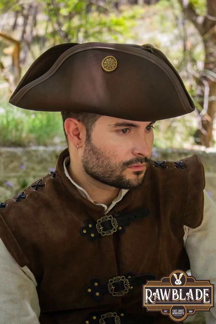 Three Doublons Tricorne - Brown