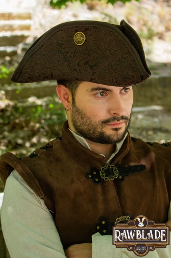 Three Doublons Tricorne Deluxe - Brown