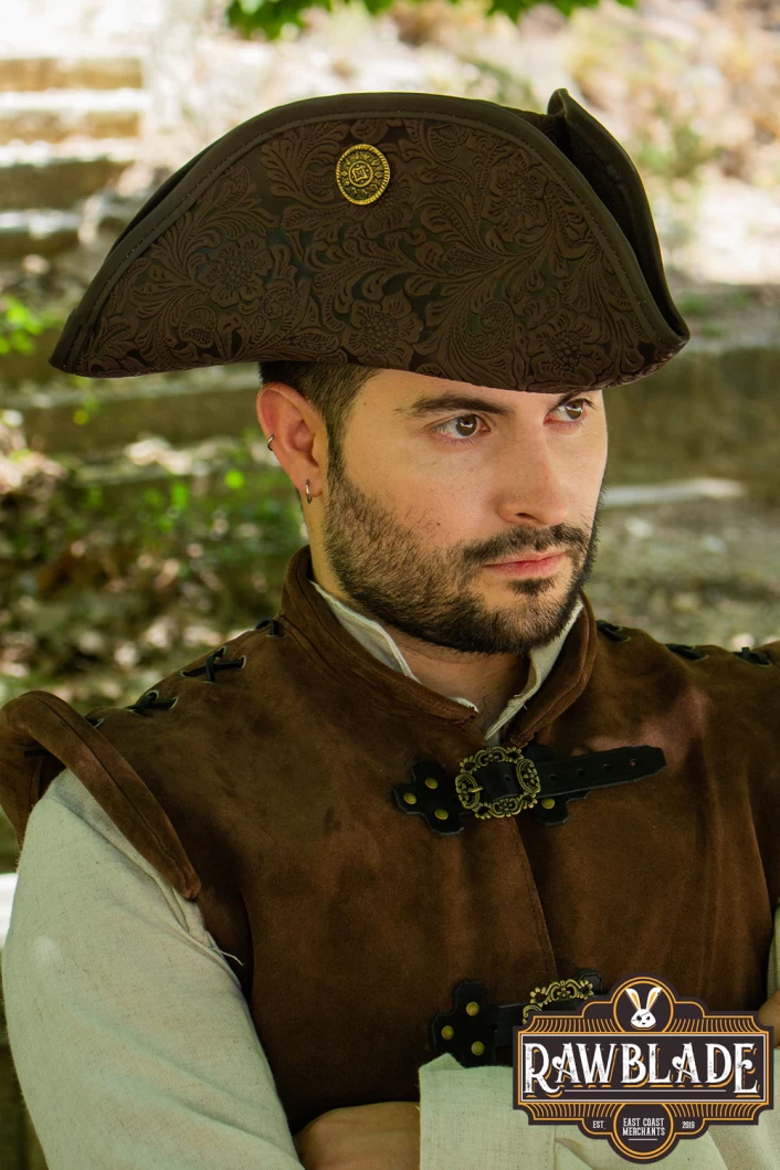 Three Doublons Tricorne Deluxe - Brown