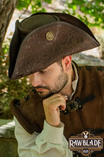 Three Doublons Tricorne Deluxe - Brown