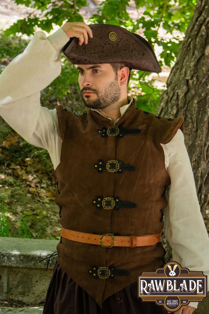 Three Doublons Tricorne Deluxe - Brown