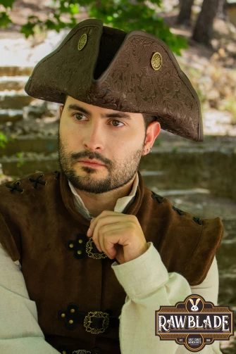 Three Doublons Tricorne Deluxe - Brown