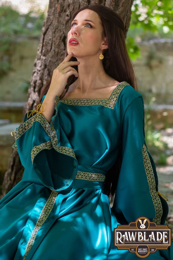 Shalott Dress - Turquoise