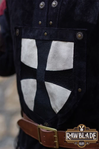 Mordred Leather Tabard - Black