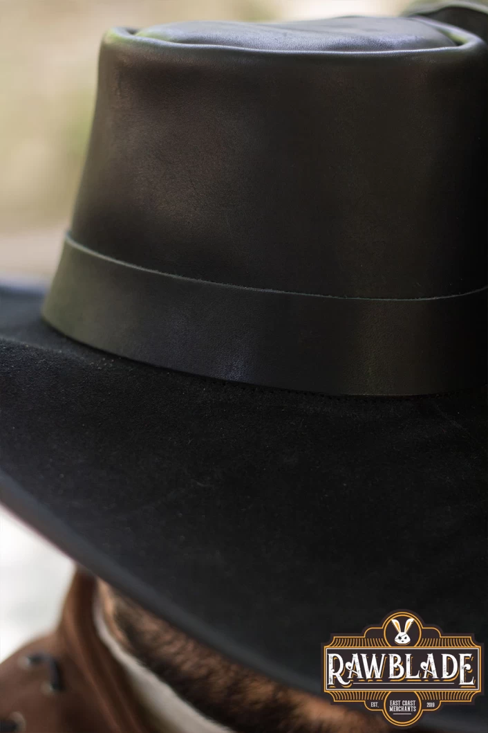 Toledano's half wing hat - Black