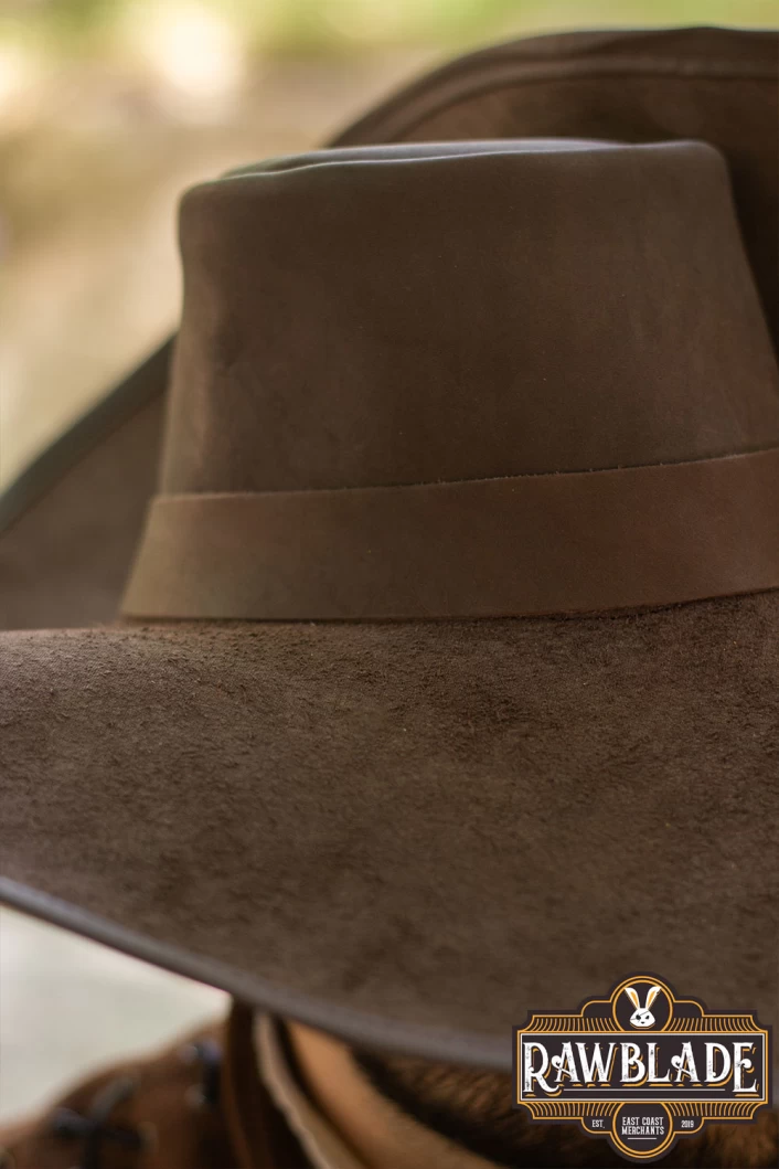 Toledano's half wing hat - Brown