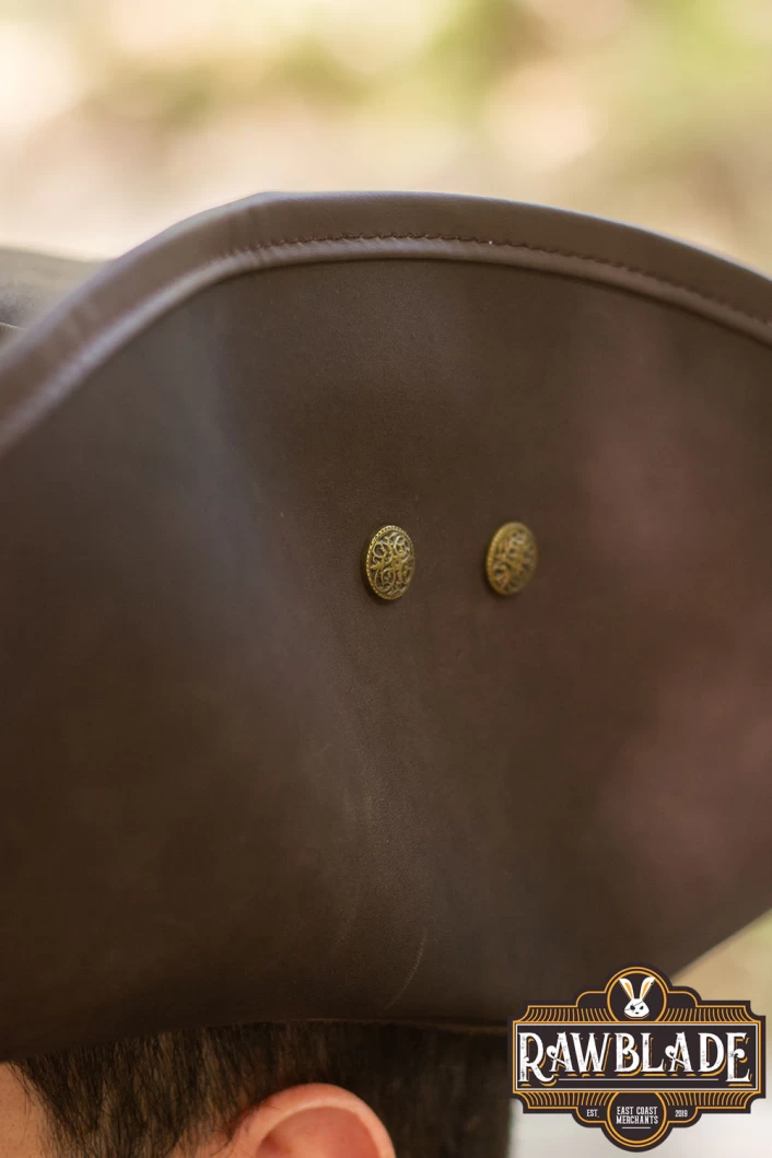 Toledano's half wing hat - Brown