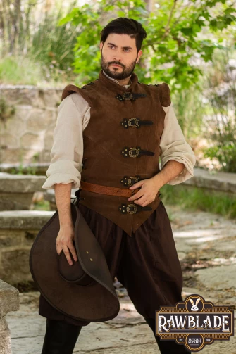 Toledano's half wing hat - Brown