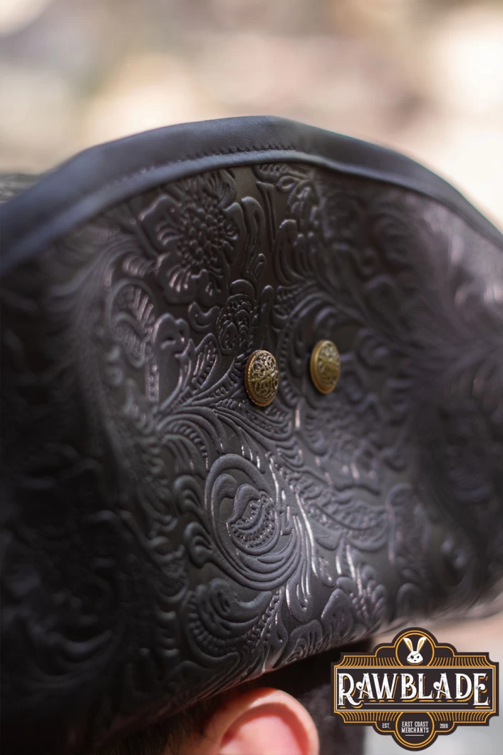 Toledano's half wing hat - Deluxe Black