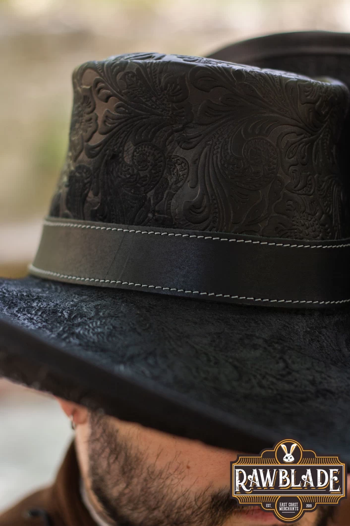 Toledano's half wing hat - Deluxe Black
