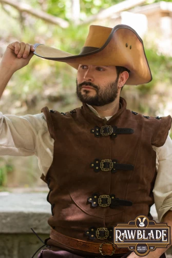 Toledano's half wing hat - Light Brown