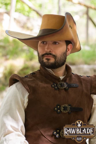 Toledano's half wing hat - Light Brown