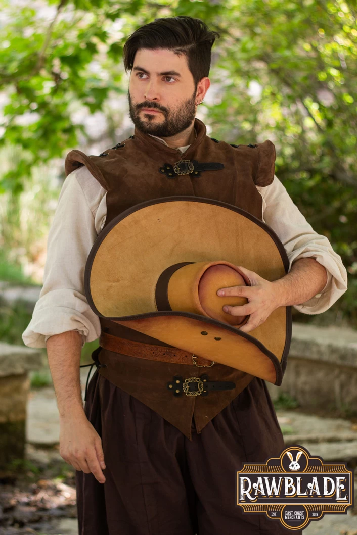 Toledano's half wing hat - Light Brown