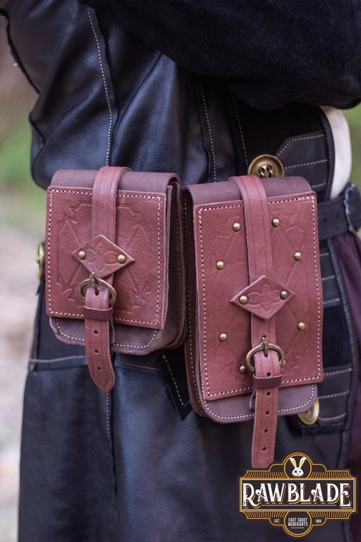 Carcassone Pouch Small - Brown