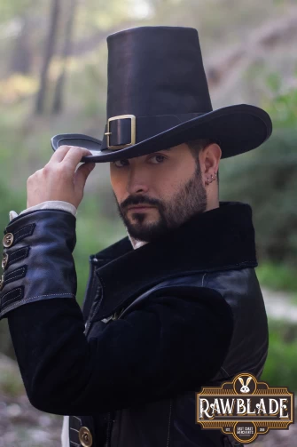 Johann Witch Hunter Hat - Black