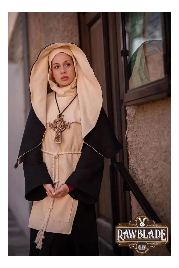 Hospitaller- nunne kostym