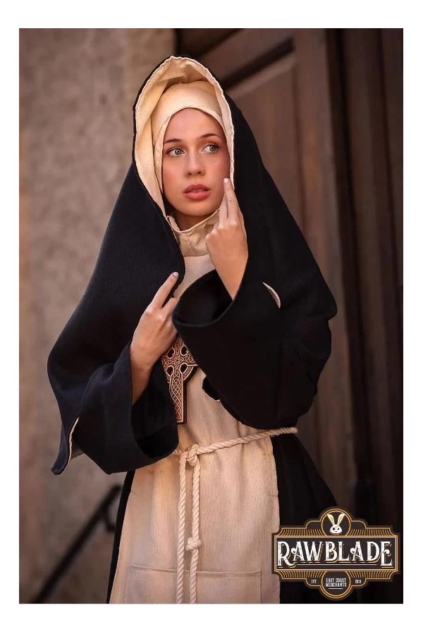 Hospitaller- nunne kostym