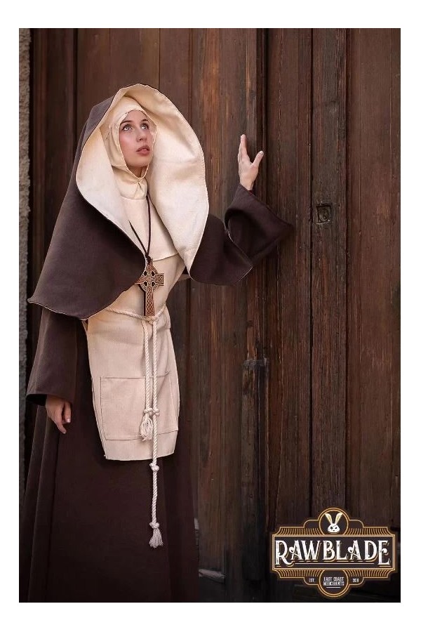 Kostium franciszkańskiej zakonnicy